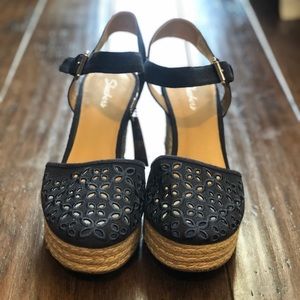 SKECHERS Turtledove wedge sandal